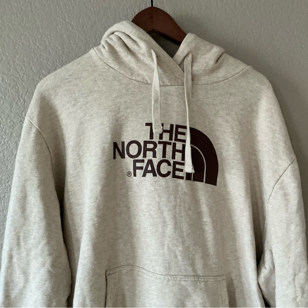 The North Face Greenwich Pullover Hoodie Men’s XXL Tan and Brown Sweatshirts - Picture 2 of 12